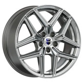 Диски КиК 7,0\R17 5*114.3 ET45 d67.1 Дарк платинум