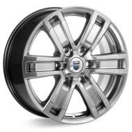 Диски КиК  R7-Рольф (КС457)  7,5\R17 6*139,7 ET46  d92,5  Дарк платинум  [71756]