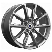 Диски КиК 7.5\R17 5*114.3 ET45 d67.1 Дарк платинум