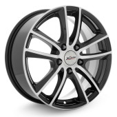 Диски Xtrike 6.5\R16 5*114.3 ET35 d67.1 BK/FP Диски Xtrike 6.5\R16 5*114.3 ET35 d67.1 BK/FP
