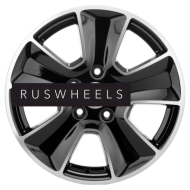 Диски Khomen Wheels 6,5x16/5x114,3 ET50 D67,1 KHW1601 (Huyndai/Kia) Black-FP