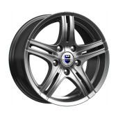 Диски КиК 5,0\R13 4*98 ET35 d58.5 Дарк платинум