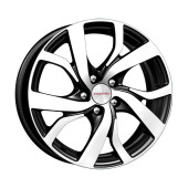 Диски КиК 6.5\R16 5*114.3 ET45 d60.1 Алмаз черный
