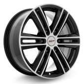 Диски Xtrike 7.5\R17 6*139.7 ET38 d67.1 BK/FP Диски Xtrike 7.5\R17 6*139.7 ET38 d67.1 BK/FP