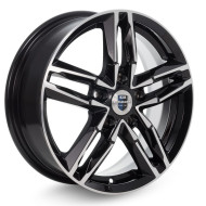 Диски КиК 6,0\R16 5*112 ET46 d66.6 алмаз чёрный Диски КиК 6,0\R16 5*112 ET46 d66.6 алмаз чёрный