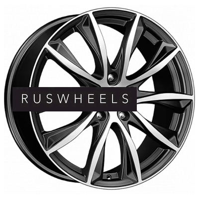 Диски iFree 7,5x18/5x112 ET38 D57,1 Каzантип (КС684М) Блэк Джек