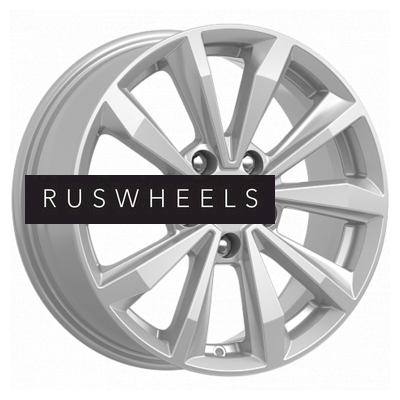 Диски КИК 6,5x16/5x112 ET43 D57,1 КС974 Сильвер Диски КИК 6,5x16/5x112 ET43 D57,1 КС974 Сильвер