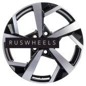 Диски Khomen Wheels 7x17/5x114,3 ET45 D66,1 KHW1712 (Teana/X-Trail) Black-FP Диски Khomen Wheels 7x17/5x114,3 ET45 D66,1 KHW1712 (Teana/X-Trail) Black-FP