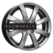 Диски КИК 6x15/4x100 ET48 D54,1 Джемини-оригинал (КС617) Дарк платинум