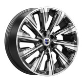 Диски КиК 7.5\R19 5*108 ET46 d65.1 Алмаз черный