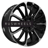 Диски Khomen Wheels 7,5x19/5x114,3 ET40 D64,1 KHW1910 (Haval F7/F7x) Black-FP