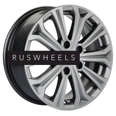 Диски Khomen Wheels 6,5x16/5x114,3 ET47 D66,1 KHW1610 (Fluence/Juke) Gray Диски Khomen Wheels 6,5x16/5x114,3 ET47 D66,1 KHW1610 (Fluence/Juke) Gray