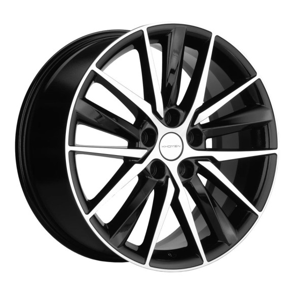 Диски Khomen Wheels 8x18/5x112 ET48 D57,1 KHW1807 (Passat) Black-FP Диски Khomen Wheels 8x18/5x112 ET48 D57,1 KHW1807 (Passat) Black-FP