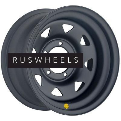 Диски Off-Road Wheels 8x16/5x139,7 ET-19 D110 УАЗ (треуг. мелкий) Черный матовый