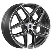 Диски КиК 7,0\R17 5*114.3 ET40 d66.1 Алмаз черный