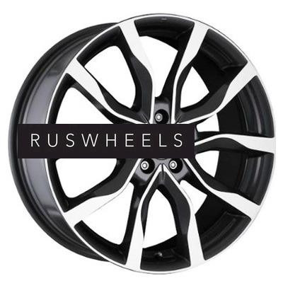 Диски MAK 8x19/5x108 ET45 D63,4 Highlands Black mirror