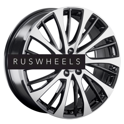 Диски Replay 8x20/5x114,3 ET30 D60,1 LX214 BKF (конус, C570)