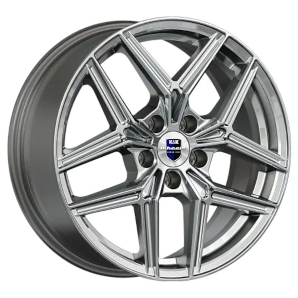 Диски КиК  Юнион (КС1025)  7,0\R17 5*112 ET40  d57,1  Дарк платинум  [79646]  <С>