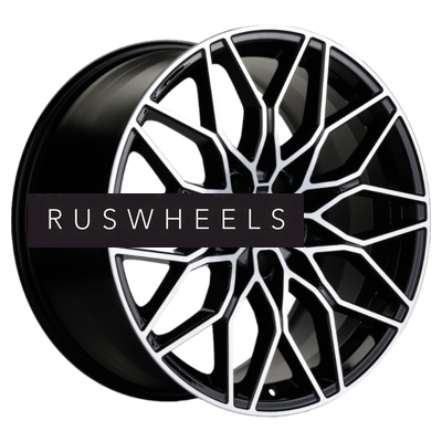Диски Khomen Wheels 7x18/5x114,3 ET40 D66,5 KHW1813 (Haval Dargo) Black-FP