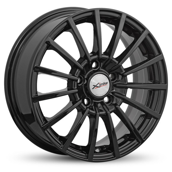 Диски Xtrike 6.5\R15 5*100 ET38 d67.1 BK Диски Xtrike 6.5\R15 5*100 ET38 d67.1 BK