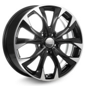 Диски КиК  Kia Ceed (КСr740)  7,0\R17 5*114,3 ET53  d67,1  Алмаз черный  [67967]