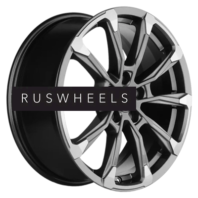 Диски Khomen Wheels 7,5x18/5x114,3 ET45 D60,1 KHW1808 (Geely Atlas/Atlas Pro/Lifan Myway) Gray-FP