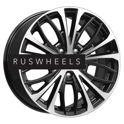 Диски КИК 7,5x17/5x114,3 ET45 D60,1 КС873 Алмаз черный