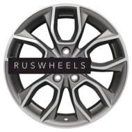 Диски Khomen Wheels 7x17/5x114,3 ET53 D67,1 KHW1713 (Ceed) Gray-FP
