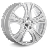 Диски КиК  Nissan Teana (КСr673)  7,0\R17 5*114,3 ET45  d66,1  Сильвер  [63563]