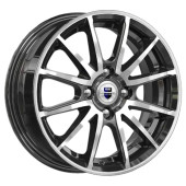 Диски КиК  Квант (КС960)  5,5\R14 4*100 ET38  d67,1  Алмаз черный  [76883]