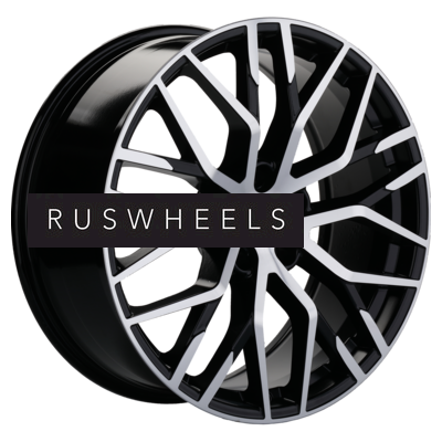 Диски Khomen Wheels 8,5x20/5x112 ET33 D66,5 KHW2005 (Audi/VW) Black-FP
