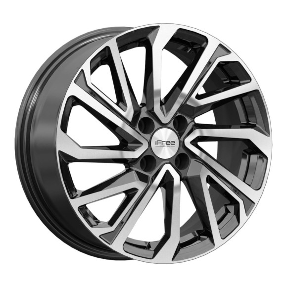 Диски iFree Original 6.5\R16 4*100 ET45 d60.1 Алмаз черный