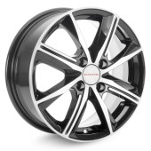 Диски КиК  Арнар-оригинал (КС890)  6,0\R15 4*100 ET46  d54,1  Алмаз черный SK  [r75146SK]