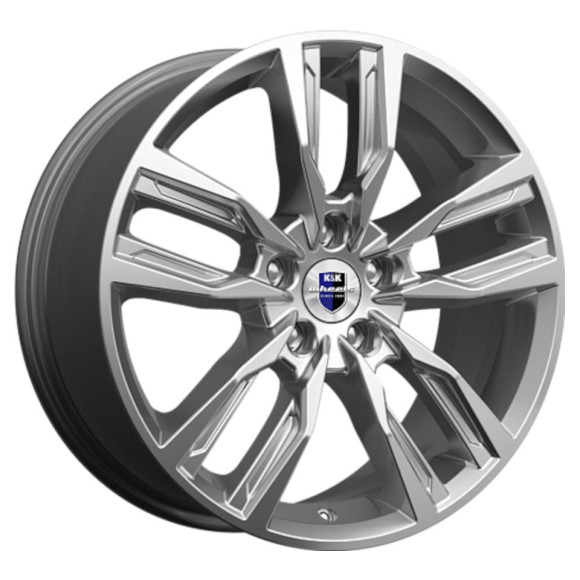 Диски КиК  Борэй (КС901)  8,0\R18 5*114,3 ET45  d67,1  Дарк платинум  [75842]