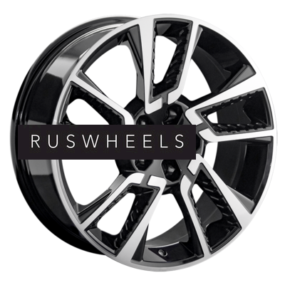 Диски Replay 8x18/5x114,3 ET50 D60,1 TY433 BKF (конус, C570)