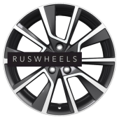 Диски Khomen Wheels 7x18/5x114,3 ET35 D60,1 KHW1802 (Changan/Geely/Lexus/Suzuki/Toyota) Black-FP