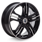 Диски КиК  Trinity-оригинал (КС615)  6,0\R15 5*100 ET38  d57,1  Алмаз черный  [r28273]