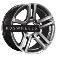 Диски КИК 7x16/5x139,7 ET30 D98 Палладика (КС591М) Дарк платинум