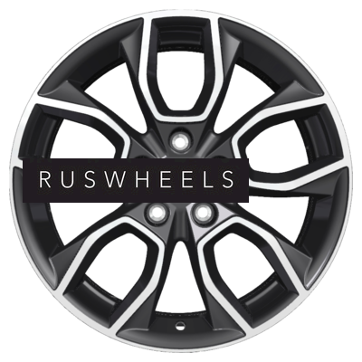 Диски Khomen Wheels 7x17/5x114,3 ET53 D67,1 KHW1713 (Ceed) Black-FP Диски Khomen Wheels 7x17/5x114,3 ET53 D67,1 KHW1713 (Ceed) Black-FP