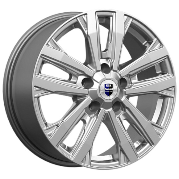 Диски КиК 8,0\R18 5*130 ET43 d84.1 Дарк платинум