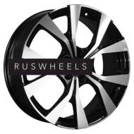 Диски Khomen Wheels 7x19/5x114,3 ET40 D64,1 KHW1906 (Haval F7/F7x) Black-FP
