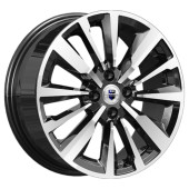 Диски КиК  Эрман (КС997)  6,5\R16 4*100 ET49  d54,1  Алмаз черный  [78766]