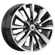 Диски КиК  Эрман (КС997)  6,5\R16 4*100 ET49  d54,1  Алмаз черный  [78766]