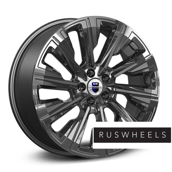 Диски КиК R19 / 7.5J PCD 5x114.3 ЕТ 40 ЦО 66.6 Галего