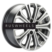 Диски Khomen Wheels 6,5x16/5x112 ET50 D57,1 KHW1610 (Octavia) Gray-FP Диски Khomen Wheels 6,5x16/5x112 ET50 D57,1 KHW1610 (Octavia) Gray-FP