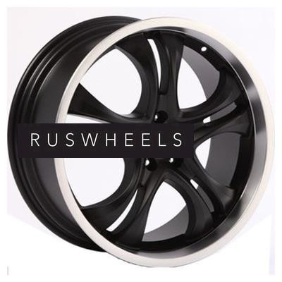 Диски СКАД 7,5x18/5x114,3 ET35 D60,1 Versailles Антрацит-алмаз