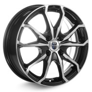 Диски КиК 6,0\R16 4*100 ET52 d54.1 Алмаз черный