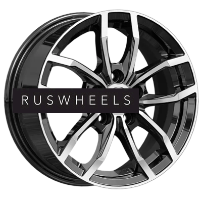 Диски КИК 6,5x15/5x108 ET50 D63,35 Фрост (КС1048) Алмаз черный Диски КИК 6,5x15/5x108 ET50 D63,35 Фрост (КС1048) Алмаз черный