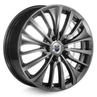 Диски КиК 6.5\R17 4*100 ET40 d67.1 Дарк платинум Диски КиК 6.5\R17 4*100 ET40 d67.1 Дарк платинум