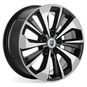 Диски КиК 7,0\R17 5*114.3 ET40 d66.1 Алмаз черный Диски КиК 7,0\R17 5*114.3 ET40 d66.1 Алмаз черный